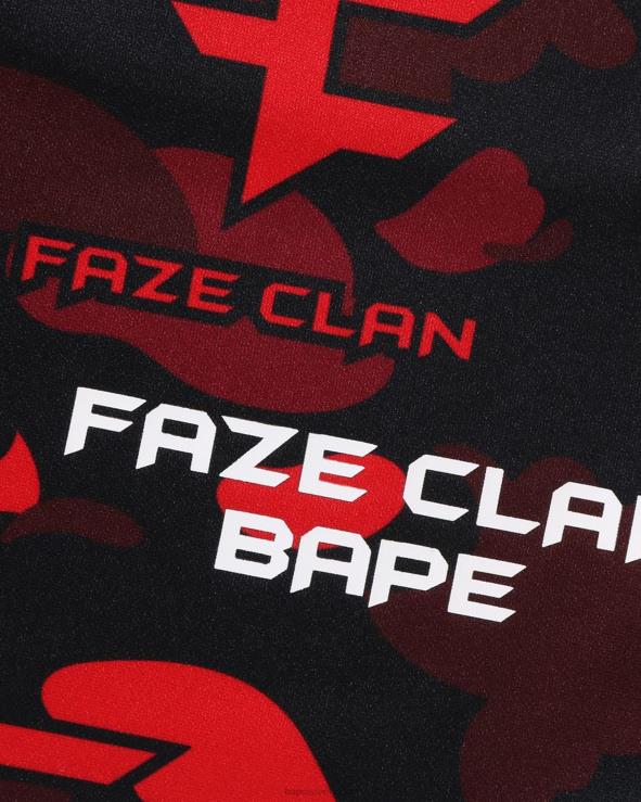 אדום בהיר644LV1408 ילדים מכנסי משחק קצרים של bape x faze