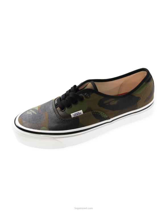 צבא ירוק644LV725 גברים bape x vans 1st camo אותנטי
