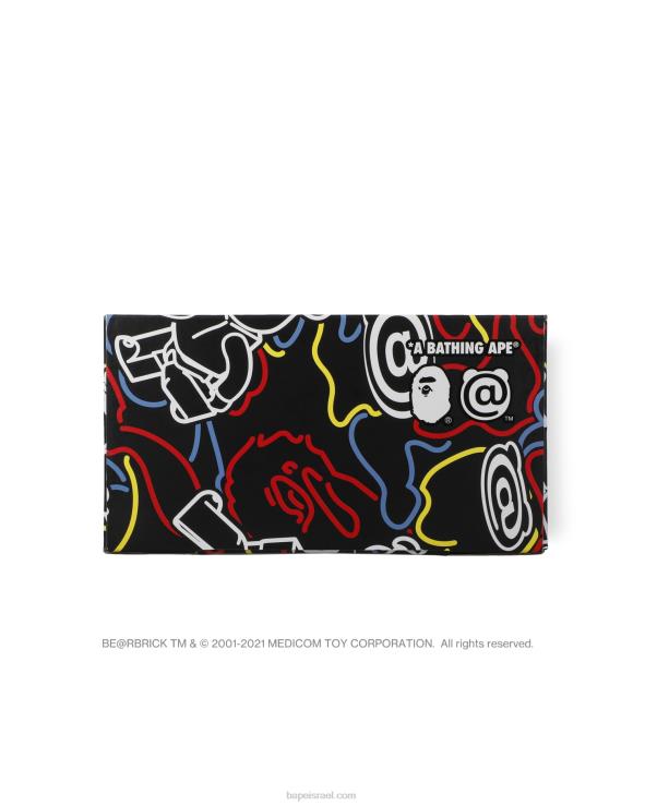 שָׁחוֹר644LV734 גברים נעלי ספורט של bape sta x medicom toy be r camo m1