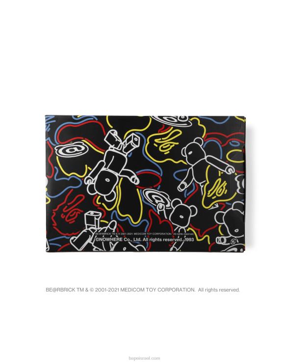 שָׁחוֹר644LV734 גברים נעלי ספורט של bape sta x medicom toy be r camo m1