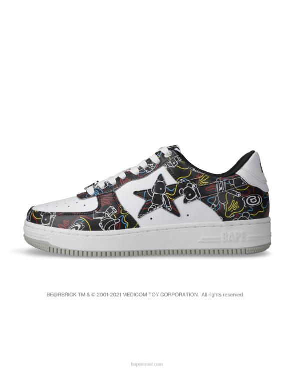 שָׁחוֹר644LV734 גברים נעלי ספורט של bape sta x medicom toy be r camo m1