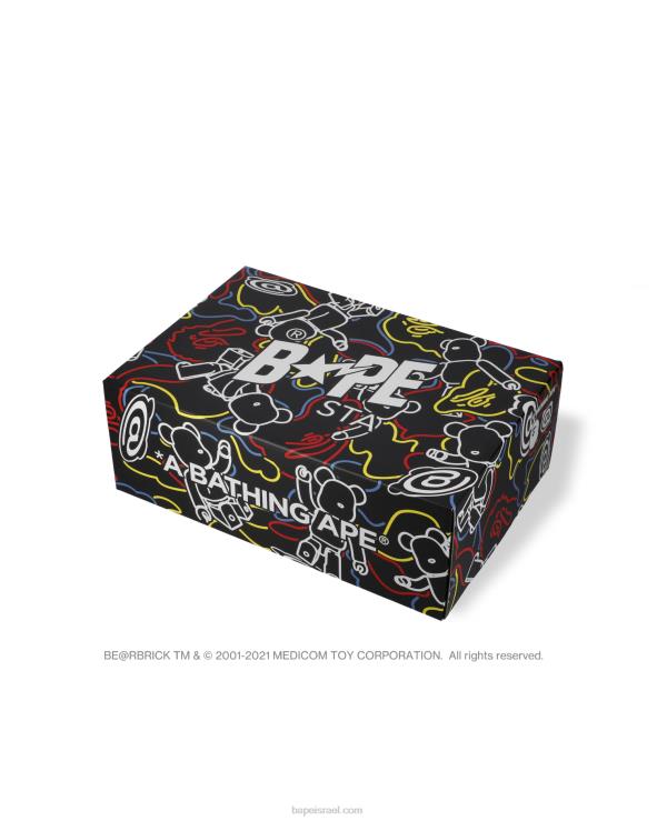 שָׁחוֹר644LV734 גברים נעלי ספורט של bape sta x medicom toy be r camo m1