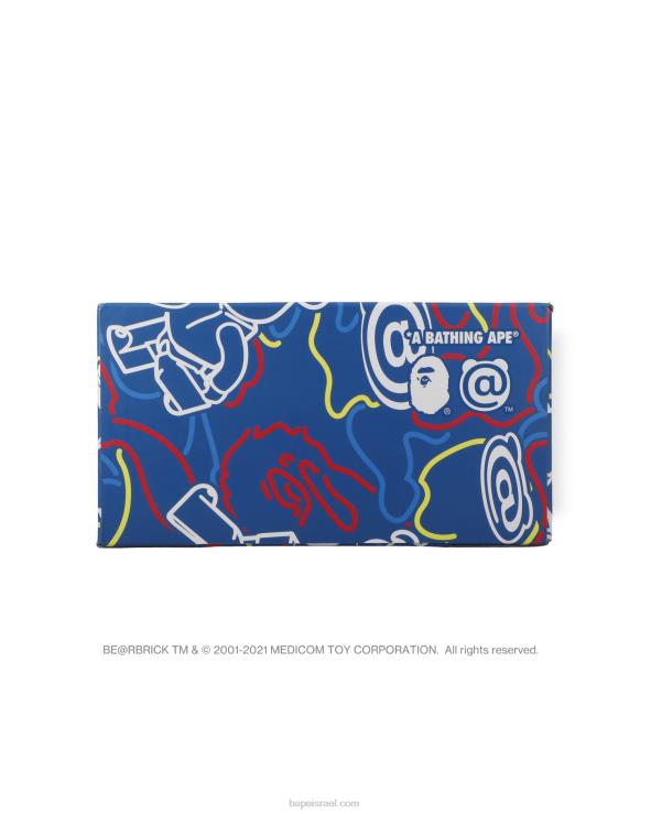 כחול בהיר644LV735 גברים נעלי ספורט של bape sta x medicom toy be r camo m1