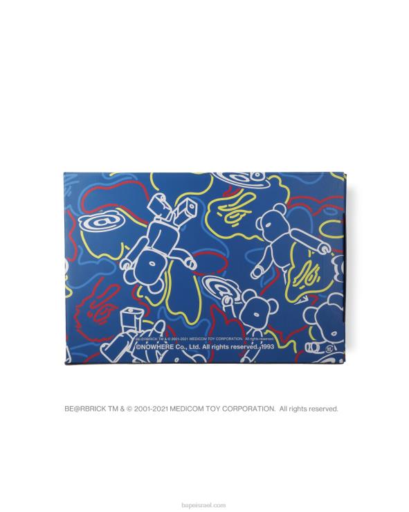 כחול בהיר644LV735 גברים נעלי ספורט של bape sta x medicom toy be r camo m1