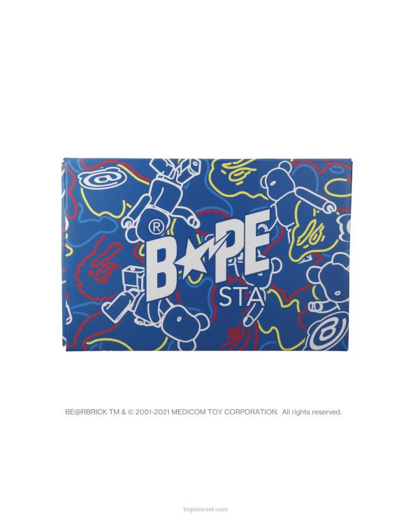 כחול בהיר644LV735 גברים נעלי ספורט של bape sta x medicom toy be r camo m1