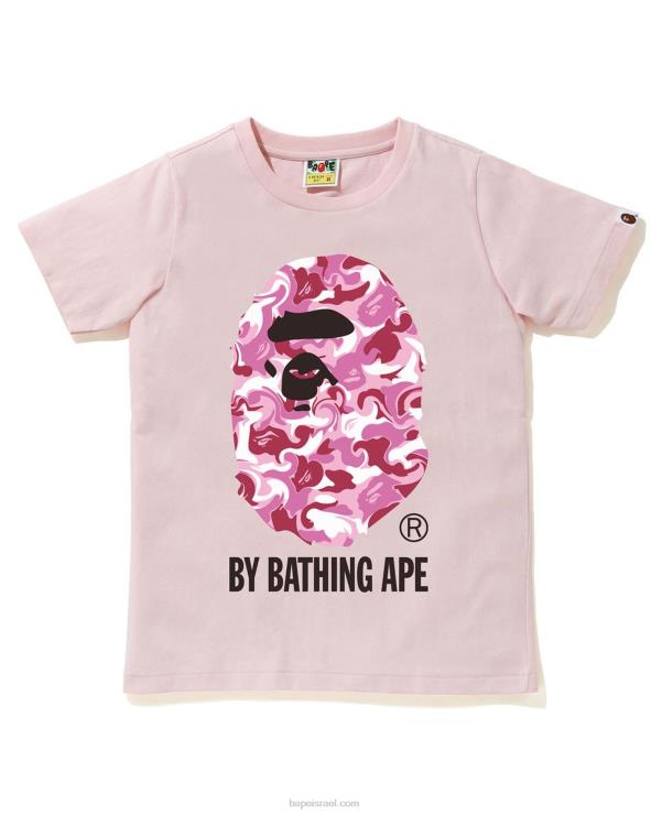 וָרוֹד A Bathing Ape 644LV1015 נשים טי קמו שיש