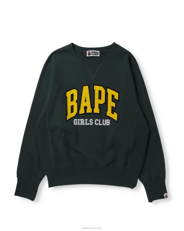 ג'ונגל עמוק A Bathing Ape 644LV1032 נשים צוואר צוואר רחב במועדון
