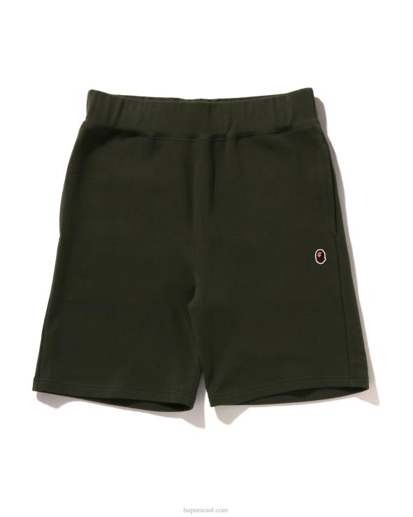 ג'ונגל עמוק A Bathing Ape 644LV104 גברים מכנסי זיעה קצרים בראש