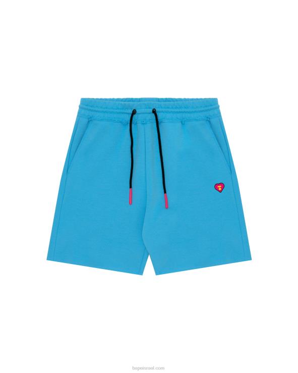 כְּחוֹל A Bathing Ape 644LV1043 נשים מכנסי מסלול קצרים