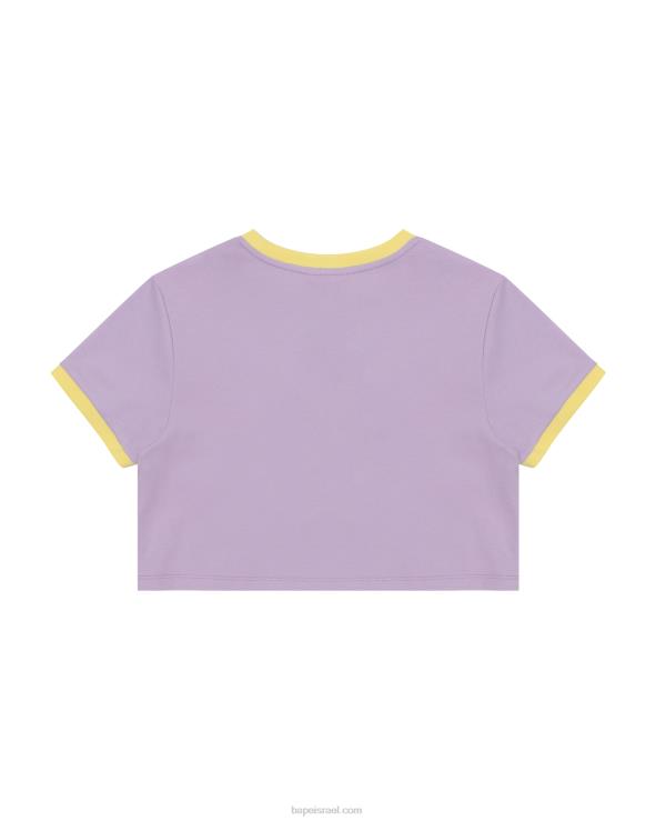 סָגוֹל A Bathing Ape 644LV1046 נשים חולצה חתוכה גרפית