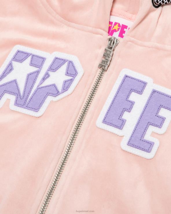 וָרוֹד A Bathing Ape 644LV1051 נשים ז'קט קטיפה