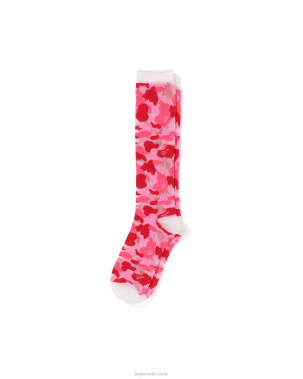 וָרוֹד A Bathing Ape 644LV1066 נשים גרביים שקופות abc camo