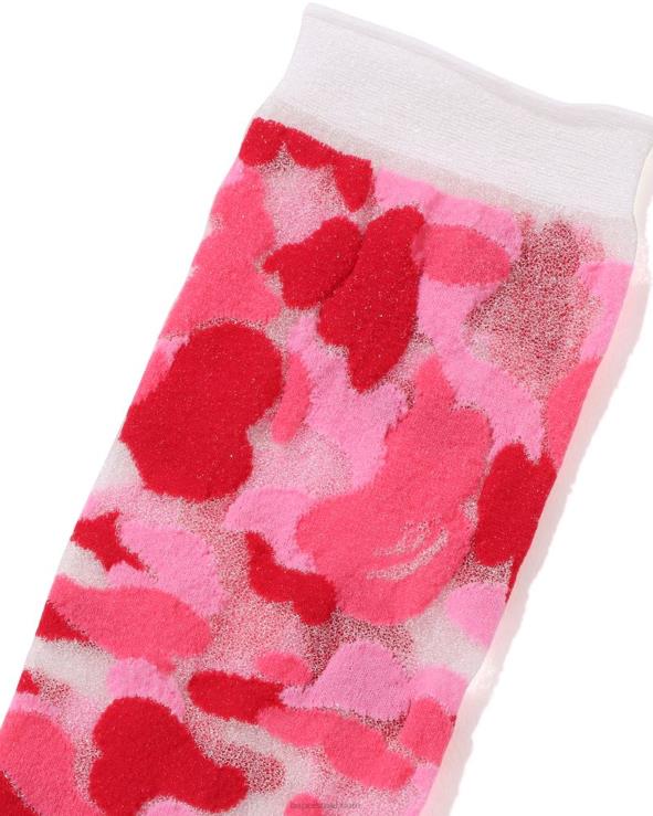 וָרוֹד A Bathing Ape 644LV1066 נשים גרביים שקופות abc camo