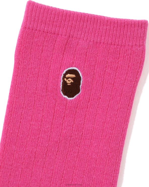 וָרוֹד A Bathing Ape 644LV1071 נשים ראש גרבי נקודה אחת