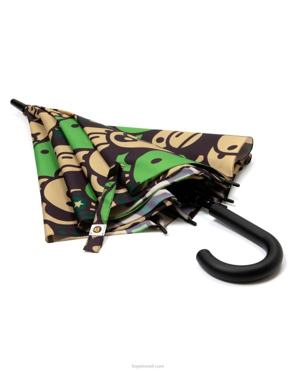 צבא ירוק A Bathing Ape 644LV1078 נשים מטריית תינוק מילו