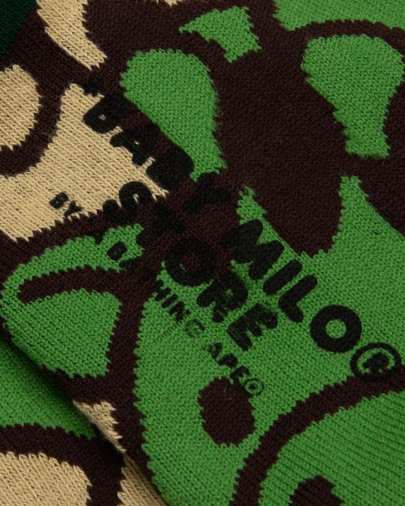 צבא ירוק A Bathing Ape 644LV1080 נשים גרביים של בייבי מילו