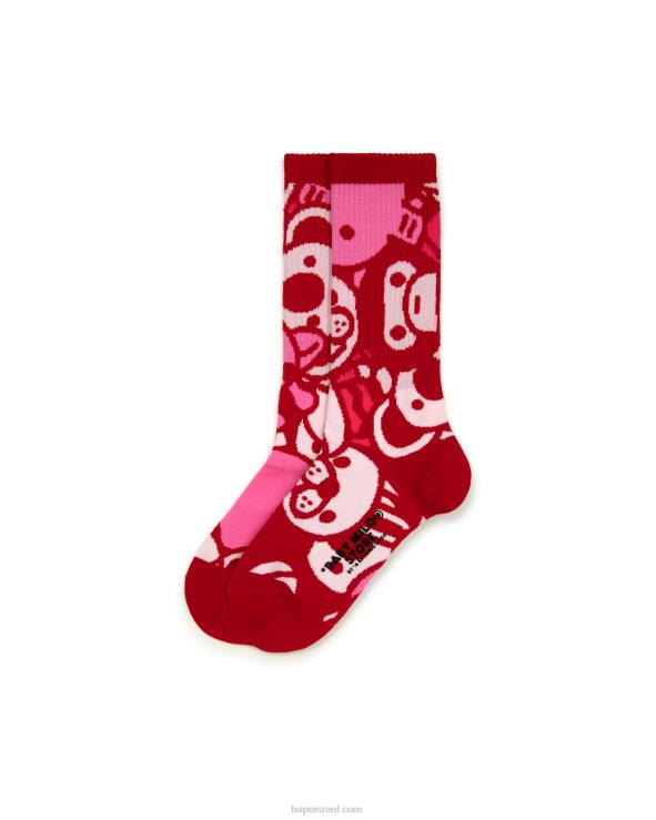וָרוֹד A Bathing Ape 644LV1081 נשים גרביים של בייבי מילו