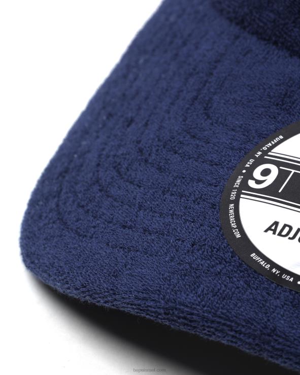 כְּחוֹל A Bathing Ape 644LV1087 נשים כובע לוגו x new era 9twenty