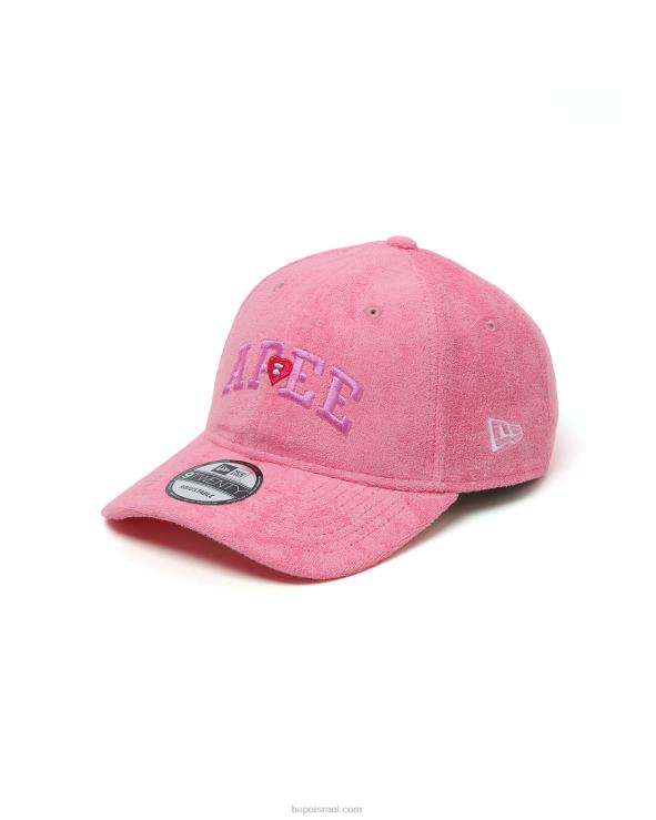 וָרוֹד A Bathing Ape 644LV1088 נשים כובע לוגו x new era 9twenty