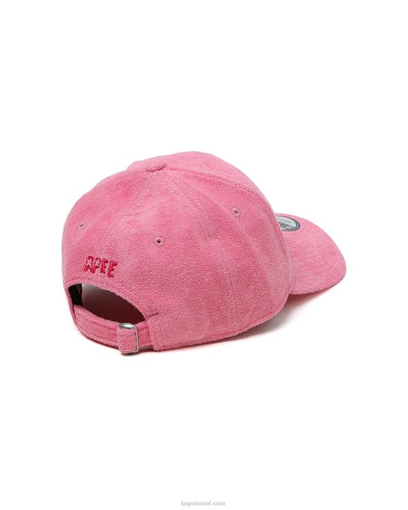וָרוֹד A Bathing Ape 644LV1088 נשים כובע לוגו x new era 9twenty