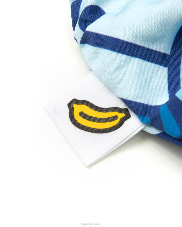 כְּחוֹל A Bathing Ape 644LV1095 נשים עניבת שיער בייבי מילו