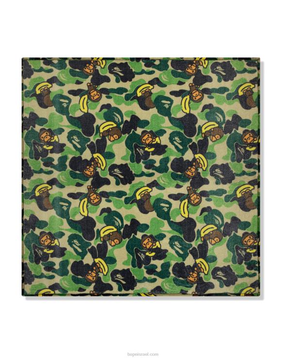 ירוק בהיר A Bathing Ape 644LV1097 נשים שמיכת תינוק מילו