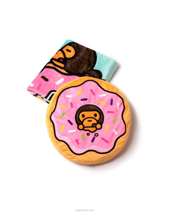 ירוק בהיר A Bathing Ape 644LV1103 נשים שמיכה וכרית בייבי מילו