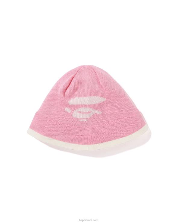 וָרוֹד A Bathing Ape 644LV1107 נשים כובע סרוג פנים