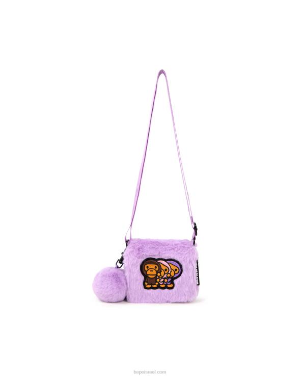 סָגוֹל A Bathing Ape 644LV1131 נשים תיק מיני קרוסבודי