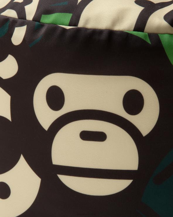 צבא ירוק A Bathing Ape 644LV1136 נשים שקית שעועית בייבי מילו