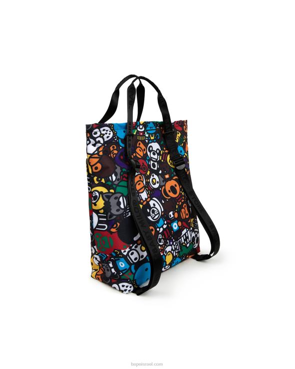 קייס A Bathing Ape 644LV1138 נשים תיק גב של baby milo tote