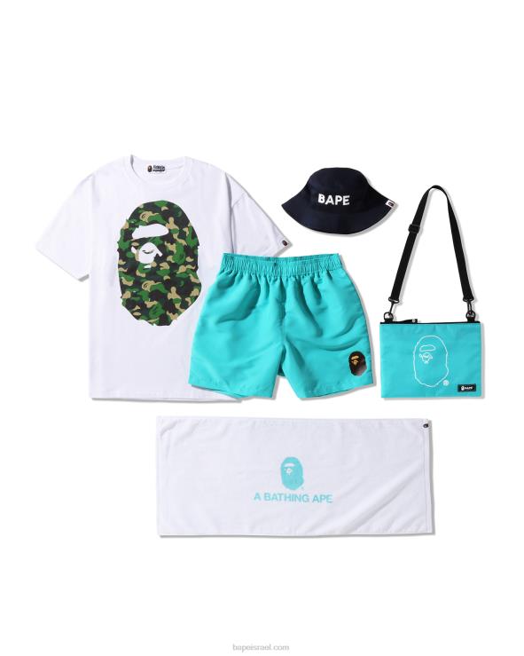 כְּחוֹל A Bathing Ape 644LV1144 נשים חוף חופשת תיק קיץ