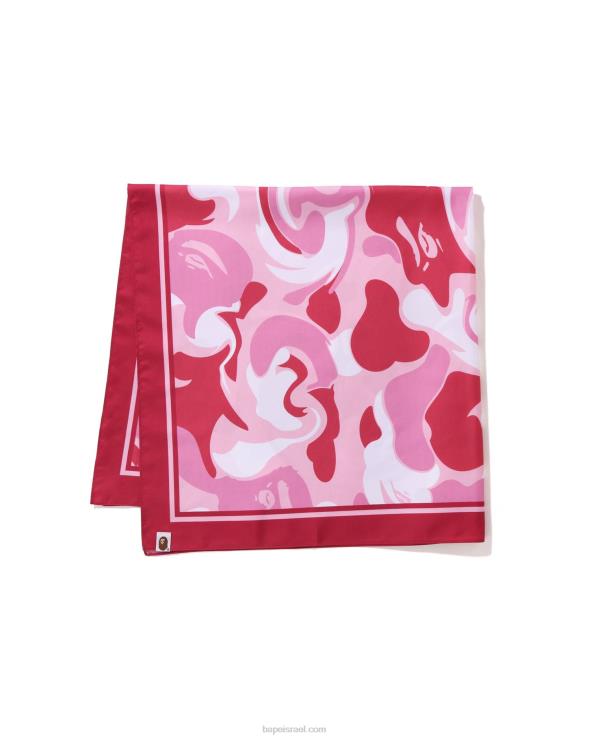 וָרוֹד A Bathing Ape 644LV1153 נשים צעיף קאמו משיש