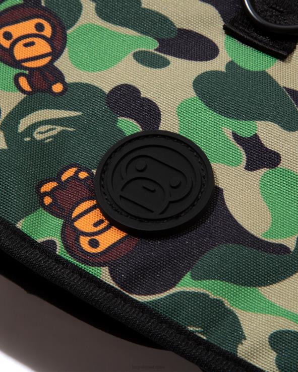 צבא ירוק A Bathing Ape 644LV1176 גברים רתמה לתינוק מילו abc camo טרי