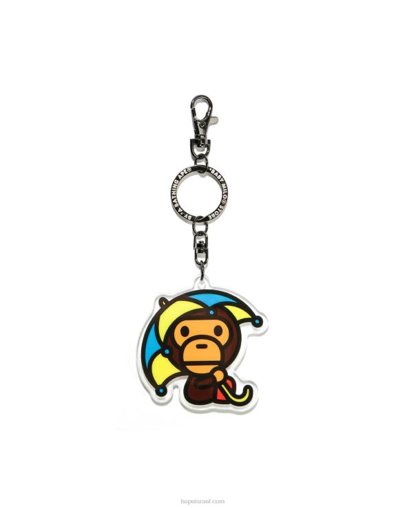 חום A Bathing Ape 644LV1190 גברים מחזיק מפתחות בייבי מילו