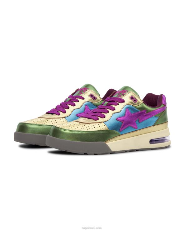 זהב A Bathing Ape 644LV1244 נשים נעלי ספורט של road sta