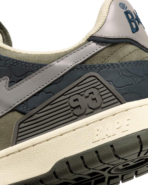 כחול כהה A Bathing Ape 644LV1250 נשים נעלי ספורט sk8 sta