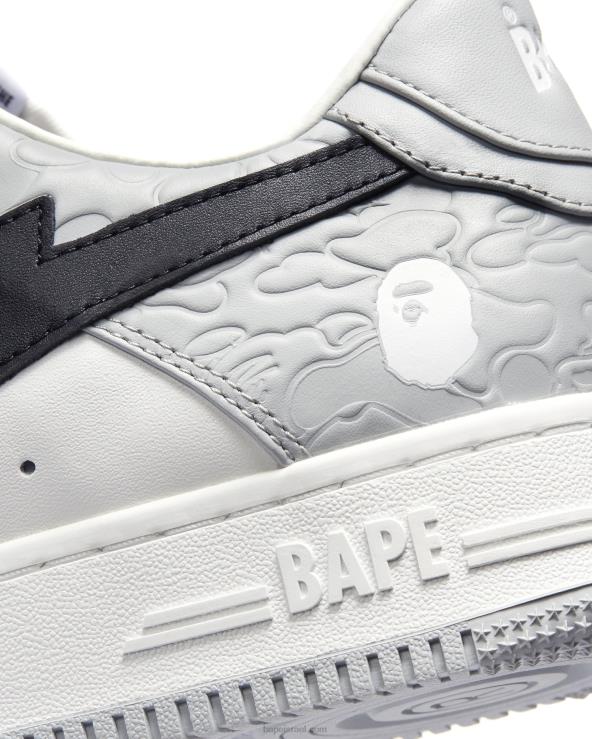 אפור A Bathing Ape 644LV1257 נשים נעלי ספורט נמוכות מ2
