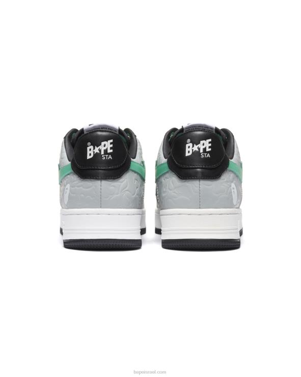 אפור A Bathing Ape 644LV1258 נשים נעלי ספורט נמוכות מ2