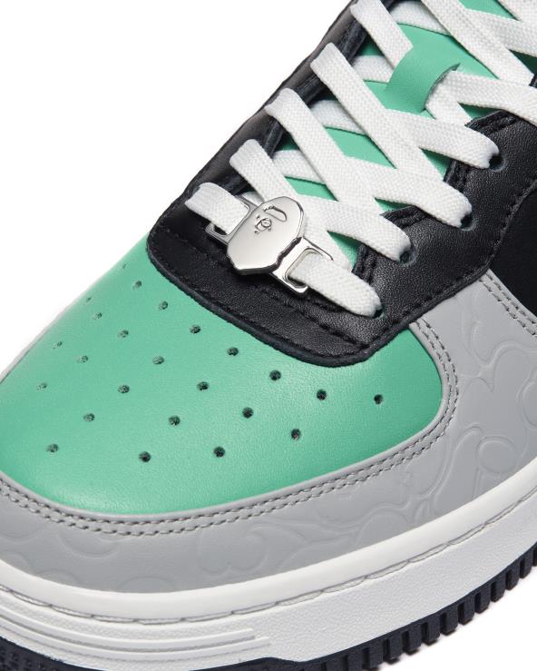 אפור A Bathing Ape 644LV1258 נשים נעלי ספורט נמוכות מ2