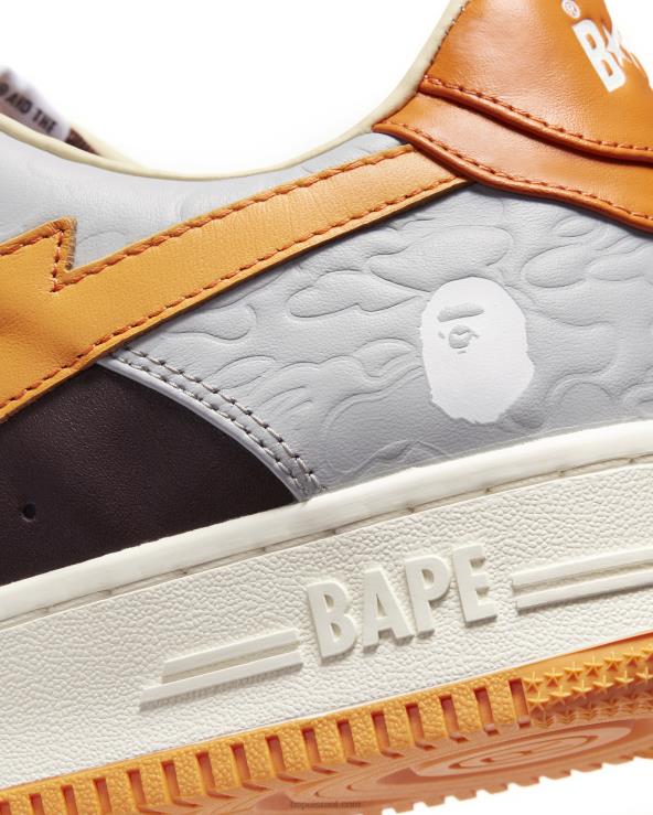 אפור A Bathing Ape 644LV1259 נשים נעלי ספורט נמוכות מ2