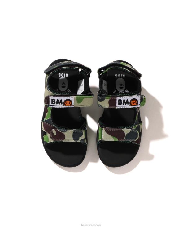צבא ירוק A Bathing Ape 644LV1267 ילדים סנדלי abc baby milo
