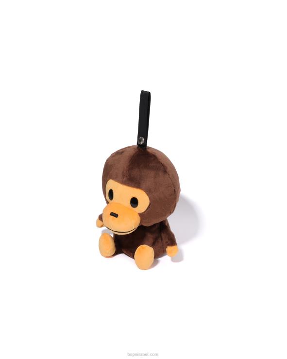 חום A Bathing Ape 644LV1275 ילדים תיק אקולוגי של בובת קטיפה מילו