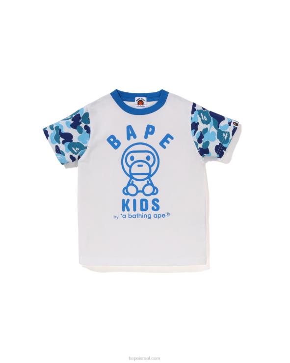 כחול בהיר A Bathing Ape 644LV1295 ילדים סט מתנות abc camo baby milo