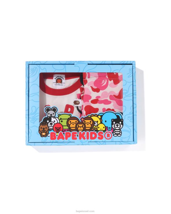 וָרוֹד A Bathing Ape 644LV1297 ילדים סט מתנות abc camo baby milo
