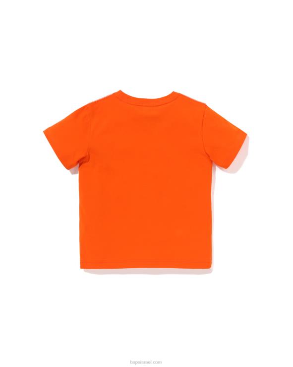 תפוז A Bathing Ape 644LV1301 ילדים חולצת בלונים של בייבי מילו חברים