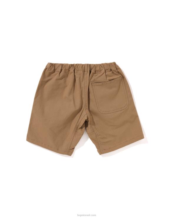 בז' A Bathing Ape 644LV1302 ילדים מכנסי טיפוס קצרים של baby milo shark
