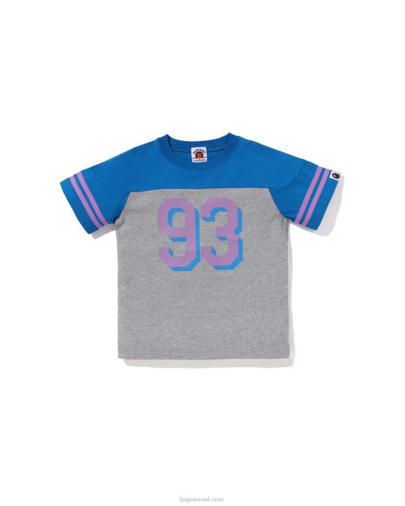 כְּחוֹל A Bathing Ape 644LV1313 ילדים טי כדורגל