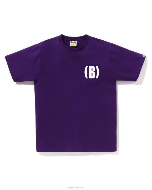 סָגוֹל A Bathing Ape 644LV132 גברים ב טי נקודה אחת