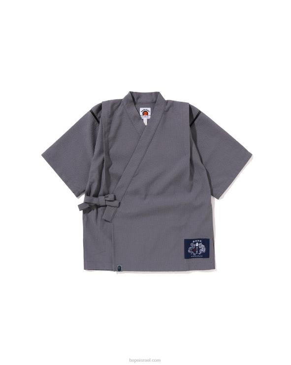 אפור A Bathing Ape 644LV1333 ילדים חליפת ג'ינביי יפן